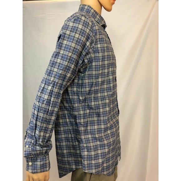 Polo Ralph Lauren Men’s Button Down Shirt Longsleeve Blue 100% Cotton Size XL - Picture 4 of 10